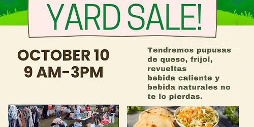 Church yard sale