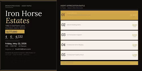 Broker Open House and Agent Appreciation Raffle ($3,000 value)