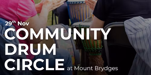 Feel the Beat, Find Your Flow : A Community Drum Circle Experience