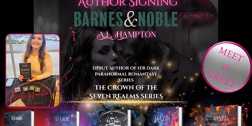 Meet the Author: A.L. Hampton - Signing Copies of Her Dark Paranormal Romantasy Series