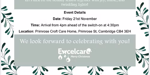 Primrose Croft Annual Light Switch on