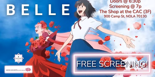 JSNO Japanese Cinema Series Screening: "Belle\u201d
