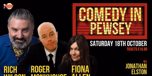 October's Comedy in Pewsey
