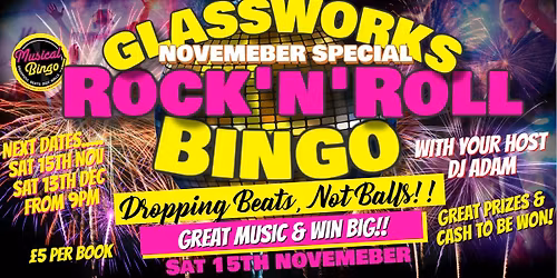 \ud83c\udfb8 Rock 'n' Roll Bingo: NOVEMBER SPECIAL