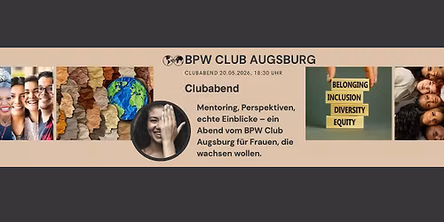 BPW Augsburg Clubabend - Mentoring, Perspektiven, echte Einblicke
