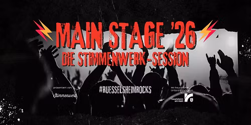 MainStage \u201926 \u2013 Die Stimmenwerk Session | das Rind | R\u00fcsselsheim