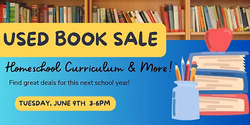 Homeschool Used Book Sale