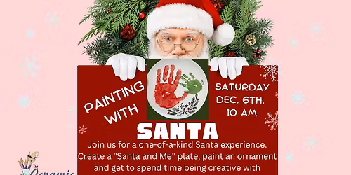 Painting with Santa!