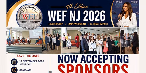 WOMEN ECONOMIC FORUM NEW JERSEY 2026