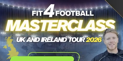 FIT4FOOTBALL - MASTERCLASS MANCHESTER CENTRAL - 28\/6\/26 - U8\/U9\/U10