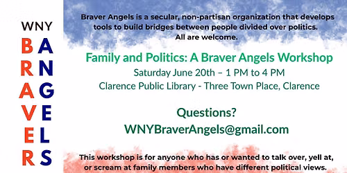 Family and Politics: A Braver Angels Workshop