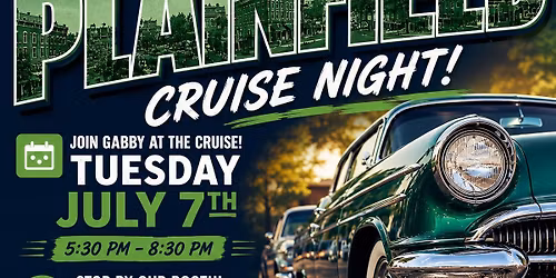 Join Me at Plainfield Cruise Night