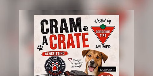 Helping Paws Rescue & Canadian Tire Aylmer Charity BBQ