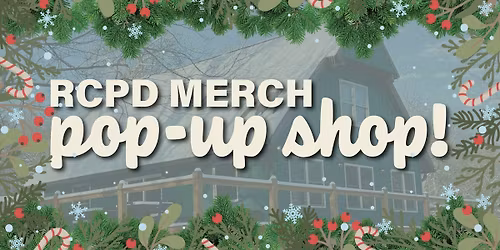 ☃️🛍️ MERCH POP-UP SHOP 🛍️☃️