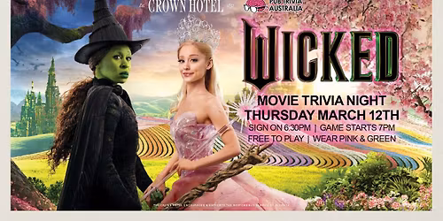 WICKED MOVIE TRIVIA NIGHT