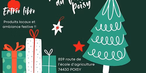 March\u00e9 de No\u00ebl Verger de Poisy \ud83c\udf84