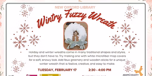 Wintry Fuzzy Wreaths