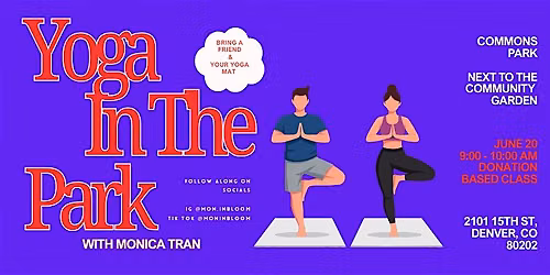 Yoga in the Park with Monica Tran