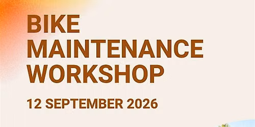 Bike Maintenance Workshop | Fall Edition