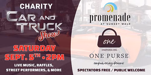 One Purse Charity Car & Truck Show
