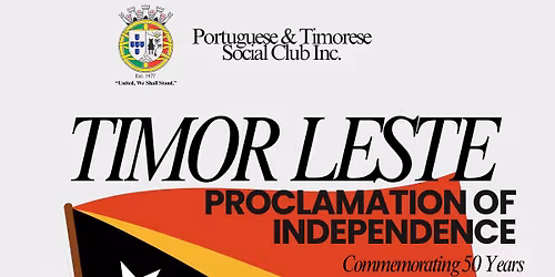 Timor Leste Proclamation of Independence 