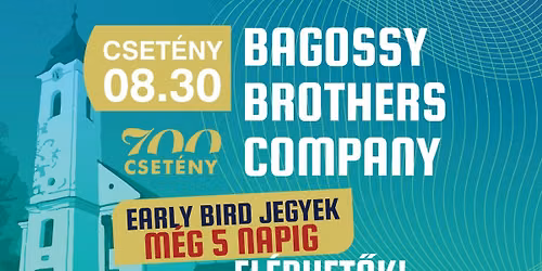 BAGOSSY BROTHERS COMPANY // Csetény