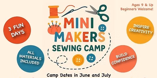 Mini Makers Summer Camp 2026 - Lafayette, LA