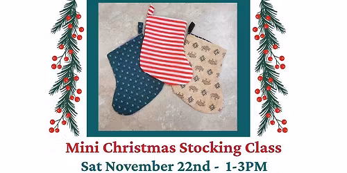 Christmas Stocking Class