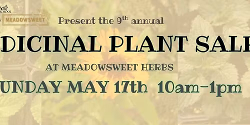 9th annual Medicinal Plant Sale