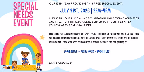 CRF- Special Needs Event