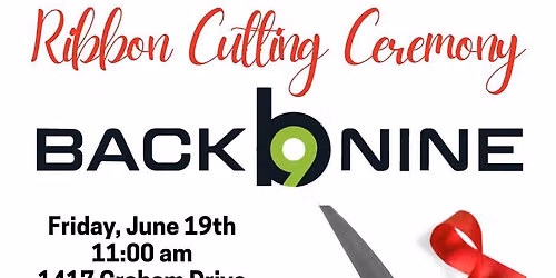 Ribbon Cutting - Back Nine