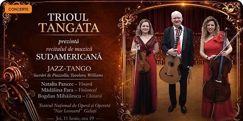 Recital Trioul TANGATA - Jazz Tango - Galati