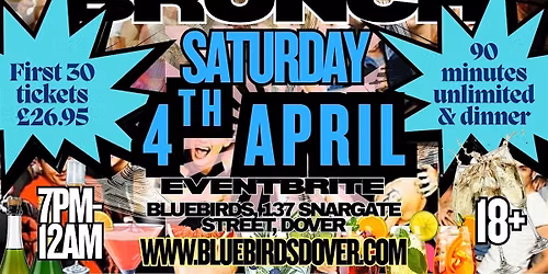 Evening Bottomless Brunch - Battle of the Boy Bands