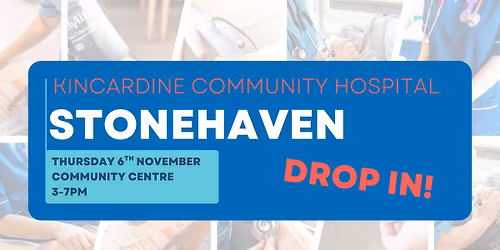 Stonehaven Community Hospital review drop in