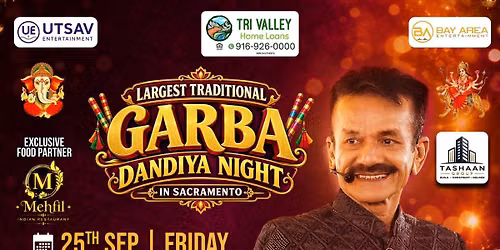 SACRAMENTO\u2019S BIGGEST TRADITIONAL GARBA-DANDIYA NIGHT 2026!