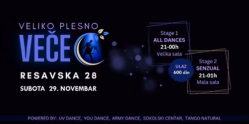 Veliko plesno ve\u010de u Resavskoj 28