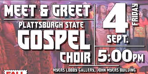 PSUNY Gospel Choir Fall 2026 Meet & Greet