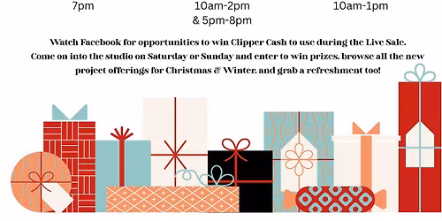 Christmas Project Studio Open House 11\/9 10am-1pm