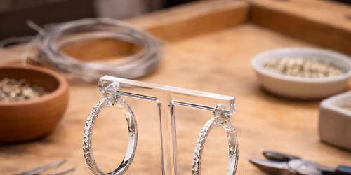 Silver Hoop Earring Workshop