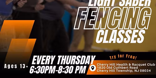 Free Intro to Lightsaber Fencing Classes