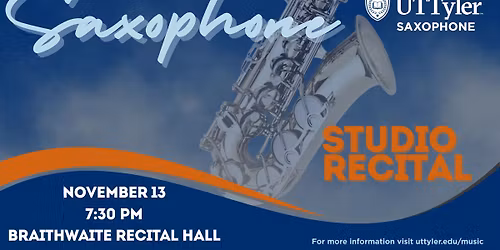 Saxophone Studio Recital