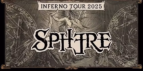 Inferno Tour: Sphere \/ Vitur \/ VomitvsanctvS - 8 XI 2025 - Cuma Klub, Che\u0142m\u017ca