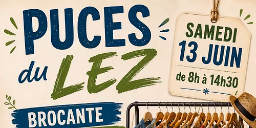 Les Puces du Lez  de  juin