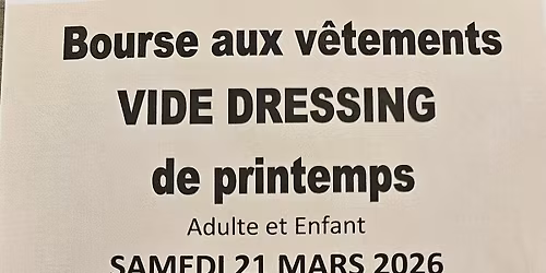 bourse aux v\u00eatements