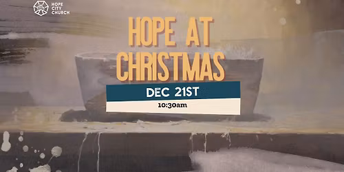 Hope at Christmas