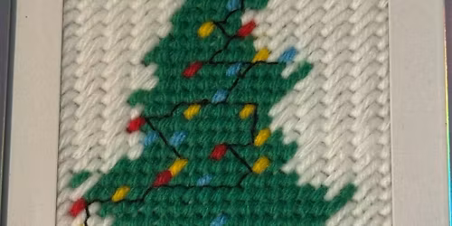 Needlepoint Class with Mary