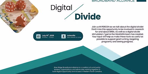 Blue Ridge Broadband Alliance July In-person