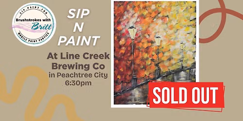 Sip n Paint Party at Line Creek Brewing Co. (Peachtree City)