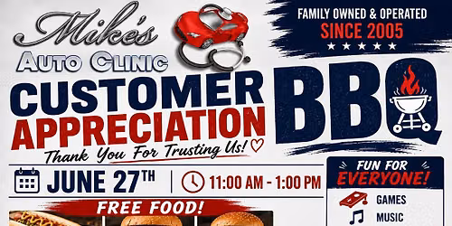 Mikes Customer Appreciation BBQ