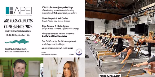 APEI CLASSICAL PILATES CONFERENCE